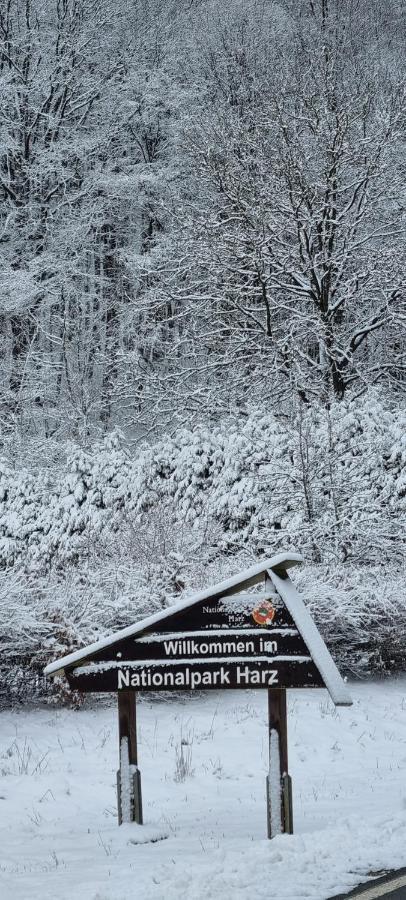 Ferienwohnung Zum Hirschen Herzberg am Harz Dış mekan fotoğraf
